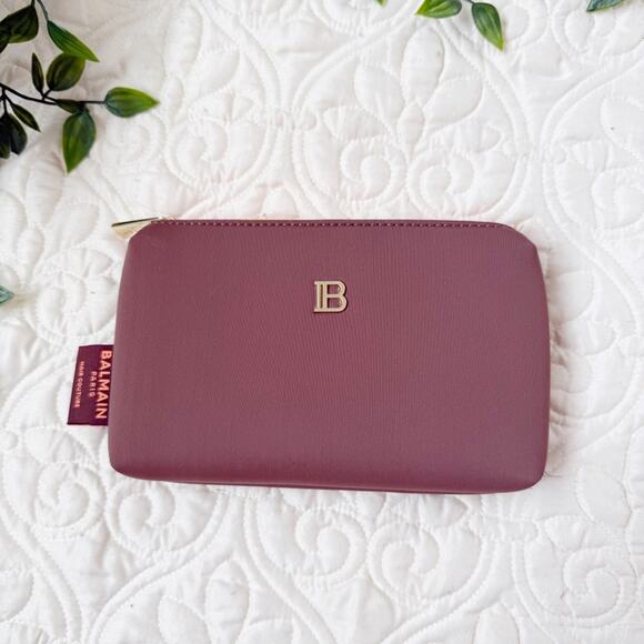 Balmain Limited Edition Makeup Travel Bag - Picture 1 of 6
